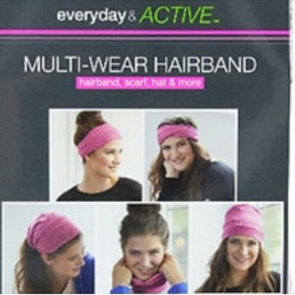 3 scunci hair accessories, Hair Band Neck Gaiter Hair Bands, Surfer - Picture 2 of 12